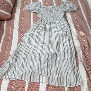 Striped Maxi Dress size M